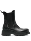 Nerogiardini Leather Chelsea Boots In Black