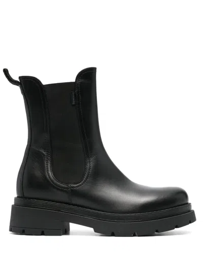 Nerogiardini Leather Chelsea Boots