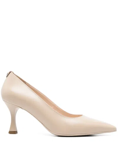 Nerogiardini Leather Heeled Pumps