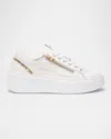 Nerogiardini Platform Sneaker In White