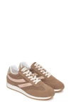 Nerogiardini Low Top Retro Sneaker In Brown