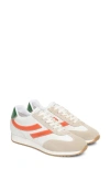 Nerogiardini Low Top Retro Sneaker In Neutral