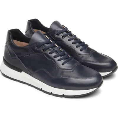 Nerogiardini Low Top Sneaker In Blue