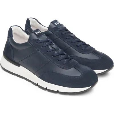 Nerogiardini Low Top Sneaker In Blue