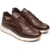 Nerogiardini Low Top Trainer Sneaker In Brown