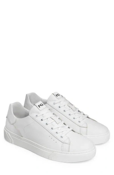 Nerogiardini Low Top Sneaker In White