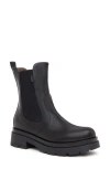 Nerogiardini Leather Chelsea Ankle Booties In Black
