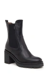Nerogiardini Leather Heeled Chelsea Booties In Black