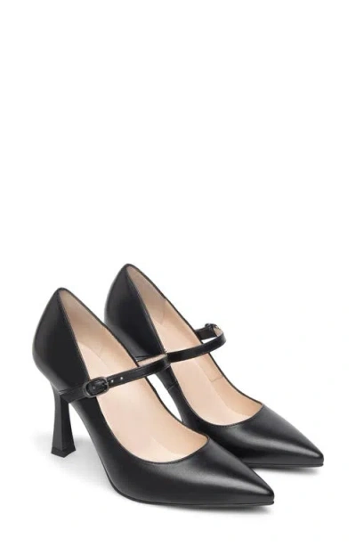 Nerogiardini Mary Jane Leather Pump In Black
