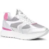 Nerogiardini Metallic Platform Sneaker In Multi