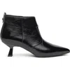 Nerogiardini Mid Heel Ankle Bootie In Black