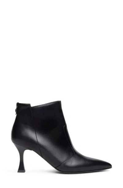 Nerogiardini Mid Heel Dress Bootie In Black