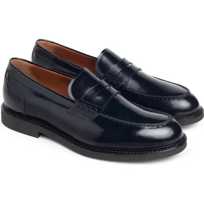 Nerogiardini Penny Loafer In Blue