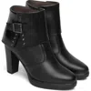 Nerogiardini Platform Cuff Bootie In Black