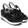 Nerogiardini Platform Wedge Sandal