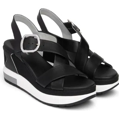 Nerogiardini Platform Wedge Sandal