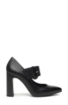 Nerogiardini Pointed Toe Mary Jane Pump In Black