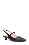 Nerogiardini Pointed Toe Slingback Pump In Black