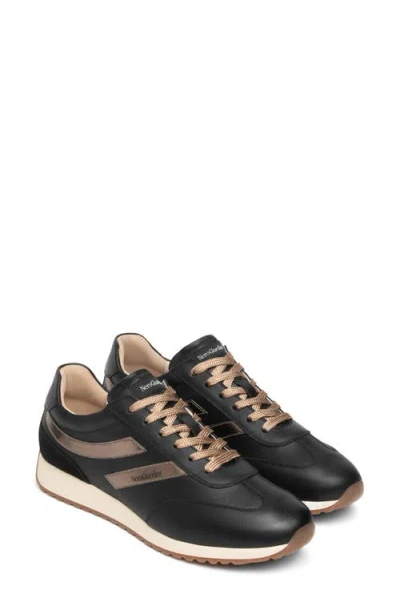 Nerogiardini Retro Low Top Sneaker In Black