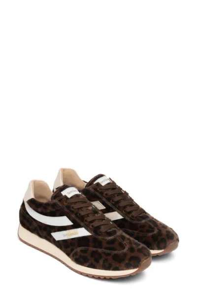 Nerogiardini Retro Low Top Sneaker In Brown