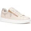 Nerogiardini Side Zip Sneaker In Beige