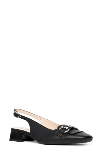 Nerogiardini Slingback Bit Loafer Pump In Black