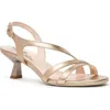 Nerogiardini Slingback Kitten Heel Sandal In Gold