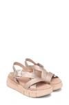 Nerogiardini Slingback Platform Sandal In Pink