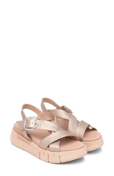 Nerogiardini Slingback Platform Sandal In Pink