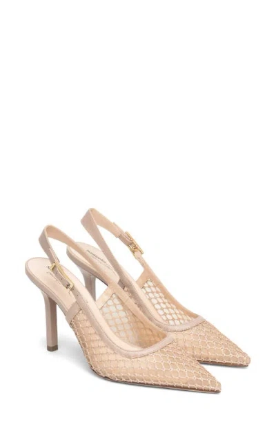 Nerogiardini Slingback Pointed Toe Pump In Pink