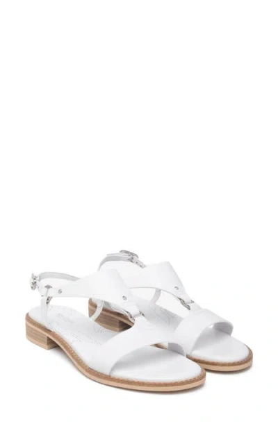 Nerogiardini Slingback Sandal In White