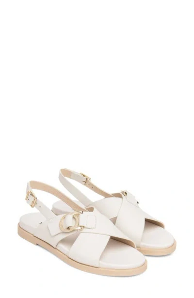 Nerogiardini Slingback Sandal In White