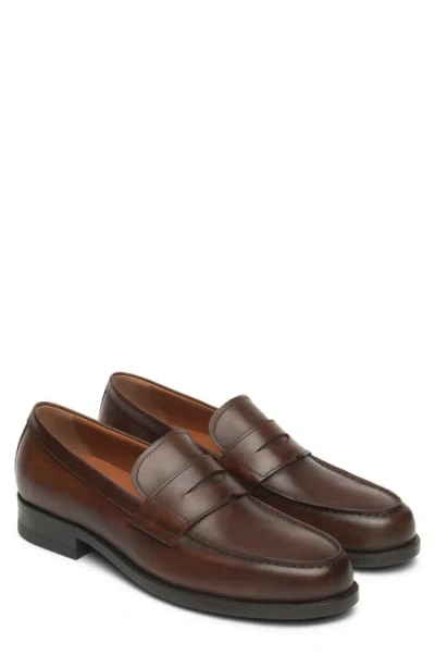 Nerogiardini Slip-on Penny Loafer In Brown