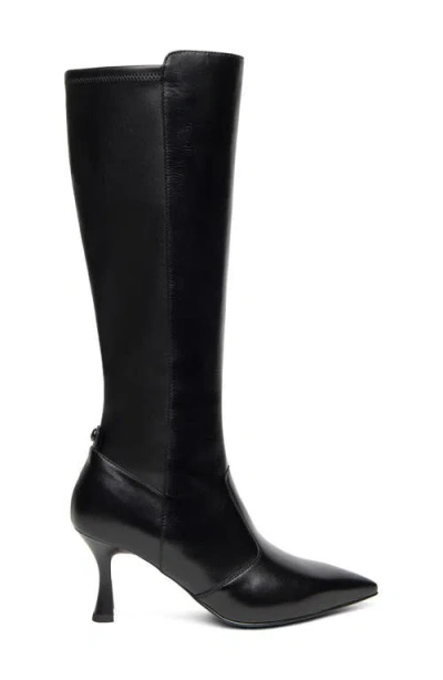 Nerogiardini Stretch Tall Boot In Animal Print