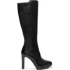 Nerogiardini Stretch Tall Boot In Animal Print