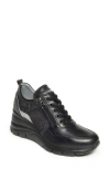 Nerogiardini Wedge Sneaker In Black