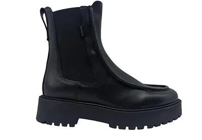 Pre-owned Nerogiardini Women's Boots Nero Giardini I411392d Ankle Boots Beatles Black