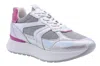 Nerogiardini Women's E512880 Sneaker In Silver/pink In Multi