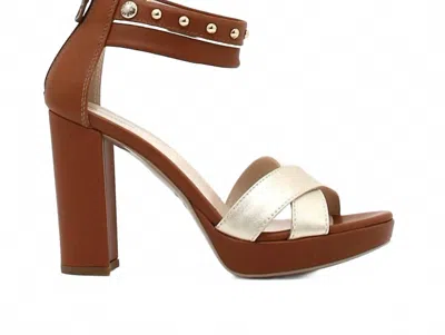 Nerogiardini Women's Etoile Miele Armenia Heels In Cognac In Brown