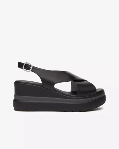 Nerogiardini Women's Gladys Crossover Strap Sandal In Black