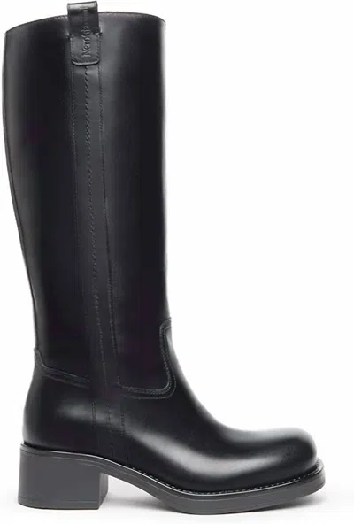 Nerogiardini Women's Leather Boots In Black