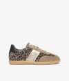Nerogiardini Suede Sneaker In Animal Print