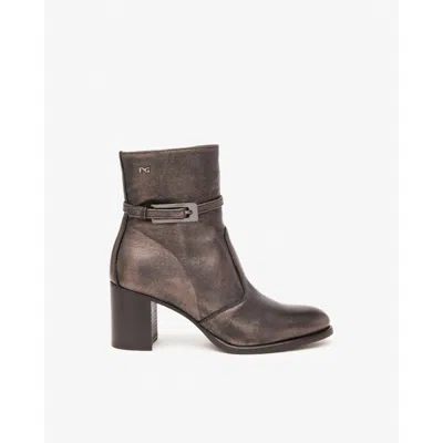 Nerogiardini Women's Metallic Bootie In Moro In Multi