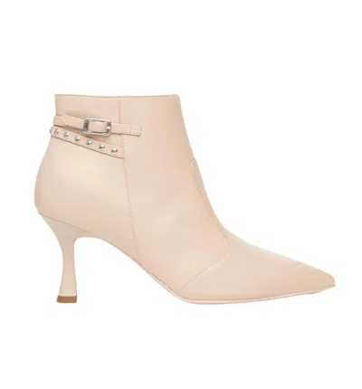 Nerogiardini Women's Pointed Toe Ankle Boot In Natura In Animal Print