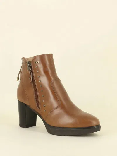 Nerogiardini Women's Renegade Bootie In Cognac
