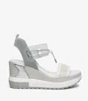 Nerogiardini Women's Sport Wedge Sandal In Asparago In Multi