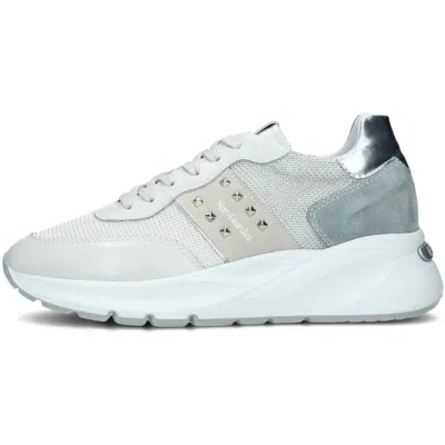 Nerogiardini Women's Suede Sneaker In Mint In Green