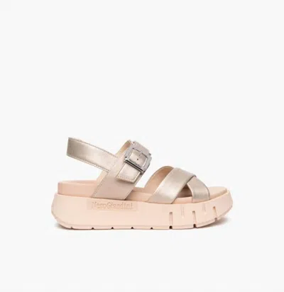 Nerogiardini Women's Vivi Platform Leather Sandals In Saturn In Multi