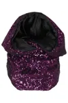 Nervi Sleeveless Hooded Top With Shimmering Zuze Pattern