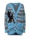 Nervure Cardigans In Blue
